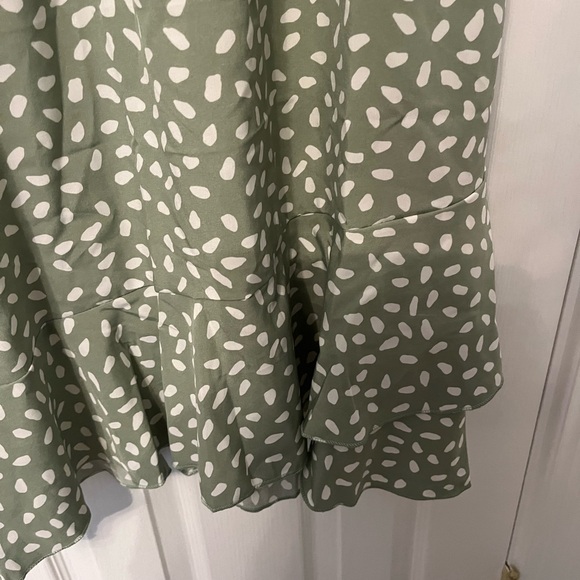 Polka dot halter sundress. - Picture 3 of 5